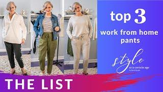 top 3 work from home pants | the list