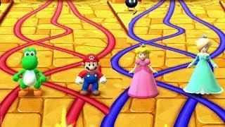 Mario Vs Yoshi Vs Peach Vs Rosalina - Mario Party The Top 100