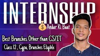 Top Companies eligibility criteria ? || Branch Eligibility ? Internship Insight | Andar Ki Baat !