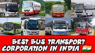 Top 10 || Biggest Government Bus Network State in India || Best Bus Transport Corporation ||