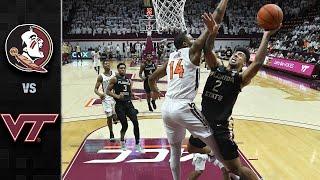 Florida State vs. Virginia Tech Men's Basketball Highlights (2019-20)