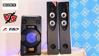 Sony MHC V11 VS F&D T60X BATTLEGROUND (SOUND COMPARISON) PARTY SPEAKER VS TOWER SPEAKER