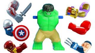 Lego City Hulk vs Spider-Man Top 10 Action Scene  Lego Stop Motion