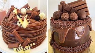 Top 10 Awesome Cake Decorating Ideas for Holiday | Amazing Chocolate Cake Hacks | Easy Chocolate