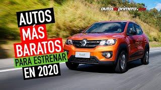 Autos más BARATOS para estrenar en 2020 ▶