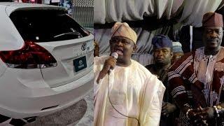 MIND-BLOWING SEN.YAYI SURPRISE LEGEND ACTOR TAIWO HASSAN WITH A TOYOTA VENZA 2020 MODEL