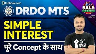 DRDO MTS 2020 | Simple Interest Problems for DRDO Ceptam MTS | Math Tricks by Vineet Sir