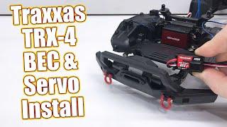 Servo Swap & BEC Install! - Traxxas TRX-4 Sport Full Upgrade Project Truck Part 2 | RC Driver