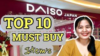 TOP 10 MUST BUY || at DAISO JAPAN