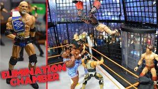 WWE ACTION FIGURE SETUP! ELIMINATION CHAMBER 2020!