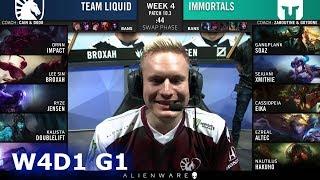 Team Liquid vs Immortals | Week 4 Day 1 S10 LCS Spring 2020 | TL vs IMT W4D1