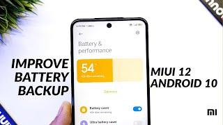 Miui 12/11 Tricks | 10+ Best Ways To Fix Battery Drain On Miui 12 Android 10 | Redmi Note 7/9 Pro