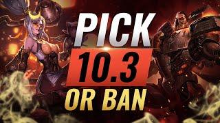 OP Pick or Ban: BEST BUILDS For EVERY Role - League of Legends Patch 10.3