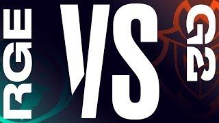 RGE vs. G2 - Week 3 Day 1 | LEC Spring Split | Rogue vs. G2 Esports (2020)