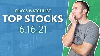 My Top 10 Stocks For June 16, 2021 (AMC, TRCH, WISH, and more!)