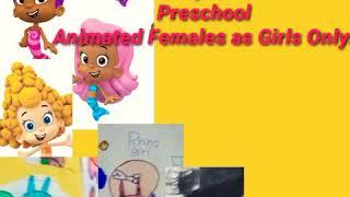 Top 10 Animated Cartoon Females as Girls!