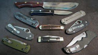 TheApostleP Top Ten Most Carried Knives for 2019