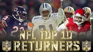 NFL Top 10 Best Kick Returners & Best Punt Returners Ever