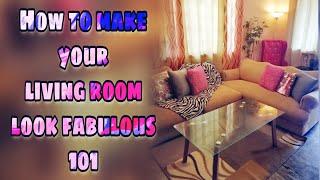 My top 10 tips on how to decorate a living room. PART 2