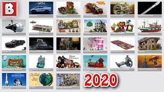 26 LEGO IDEAS Projects for 2020 First Round! Gotta Be a Record! | LEGO News