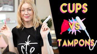 Tampons vs Menstrual Cups | A Basic Intro