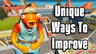 Most UNIQUE Ways To Get Better At Fortnite! - Best Creative Maps!