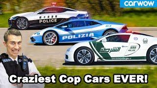 The craziest police cars in the world!