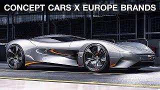 Top 10 European Concept Cars for Vision Gran Turismo ✪ Ultimate Car Designs 2