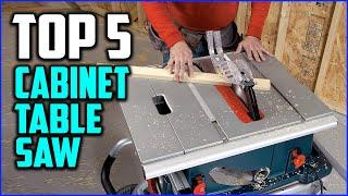 Top 5 Best Cabinet Table Saw Under 1000$ to Buy in 2020