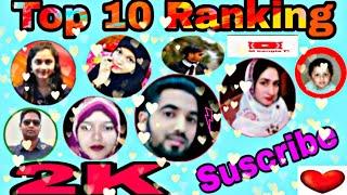 2K Subscribe Special Party | Top 10 Ranking | Youtube Channel Review | Jahirul Gallery