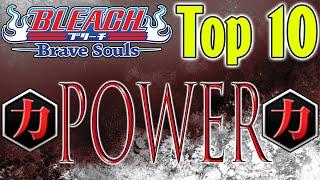 Bleach Brave Souls Top 10 Power Characters (July 2020)