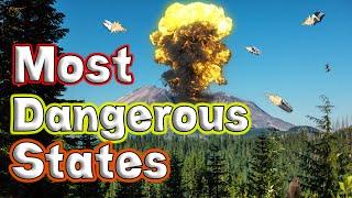 Top 10 Most Dangerous States for Natural Disasters.