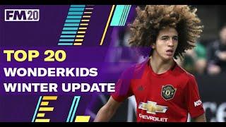 FM20 Top 20 Wonderkids | Best Football Manager 2020 Wonderkids (Winter Update)