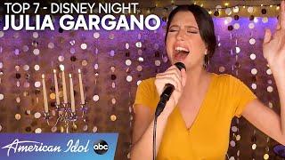 Julia Gargano Gives STUNNING Performance Of "Beauty and The Beast" - American Idol 2020