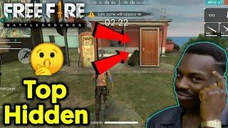 Free Fire Top Hidden Place | Best Hiding Place in Free Fire | ABK Telugu Gamer