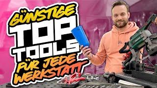 Diese GÜNSTIGEN Tools braucht JEDE Werkstatt! Meine Top 10 WERKSTATTHELFER | Philipp Kaess |