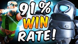 91% WIN RATE! CURRENT BEST DECK IN CLASH ROYALE!