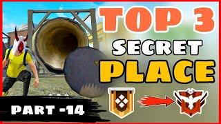 Top 3 Secret Place FreeFire || Part -14 || Garena Free Fire -4G Gamers