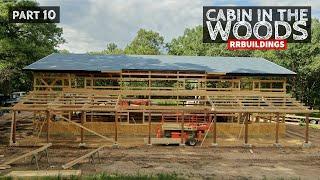 Cabin in the Woods Part 10: Cedar Porch Framing