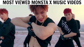 [TOP 25] Most Viewed MONSTA X Music Videos | March 2020