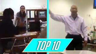 Top 10 Moments Teachers RAGING at Students