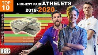 TOP 10 WORLD'S HIGHEST PAID ATHLETES 1990-2020