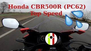 HONDA CBR500R Top Speed bei Nässe, kein Problem!  | DYANNIKEN | MotoVlog