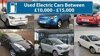 Best Used Electric Vehicles For £10k to £15k!