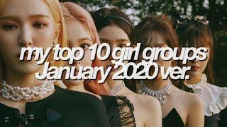 My Top 10 Girl Groups in KPOP