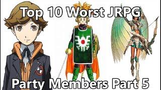 Top 10 Worst JRPG Party Members - Part 5