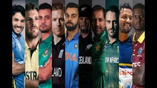 New List ICC Ranking Top 10 Odi Cricket team , April - may 2020