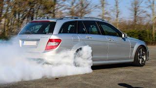 TOP 10 Mercedes C63 AMG BURNOUTS