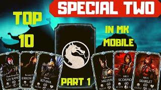 MK Mobile: TOP 10 BEST Special Twos 2020! Part 1