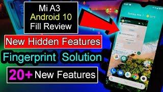 Mi A3 Android 10 Official Update Full Review | New 10+ Features | Android 10 First Look | Mi A3